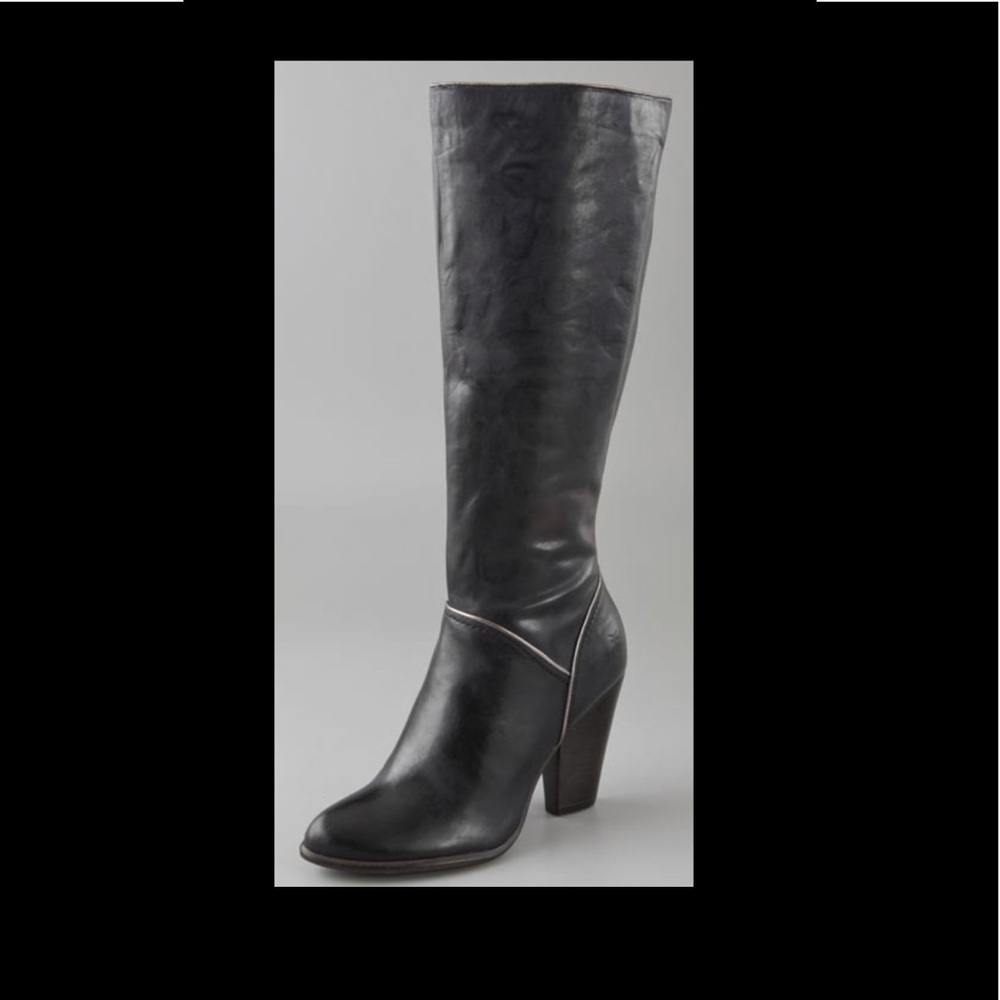 Frye Bettey Inside Zip Tall Leather Boot